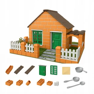 Zabawka ZBUDUJ DOM BUDOWA dla DZIECI Mini DOMEK 152 Elementy ZAPRAWA DIY - Zabawki interaktywne dla dzieci - miniaturka - grafika 1
