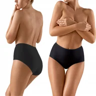 Bielizna nocna - Babell 2005 Figi Modelujące Laser Cut Czarne M - miniaturka - grafika 1