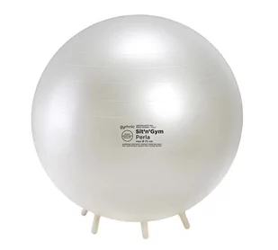 Piłka do siedzenia perłowa 65 cm Gymnic - Piłki do ćwiczeń - miniaturka - grafika 1