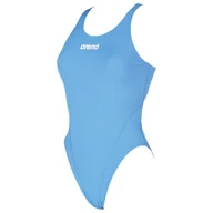 Stroje kąpielowe - Strój Kąpielowy Jednoczęściowy Arena W Solid Swim Tech High - miniaturka - grafika 1