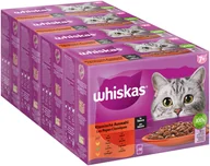 Mokra karma dla kotów - Mega zestaw Whiskas Senior, saszetki, 144 x 85 g / 100 g - 7+ Wybór dań klasycznych w sosie - miniaturka - grafika 1