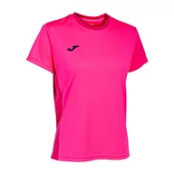 Koszulki i topy damskie - Joma Damska koszulka Winner Ii, fluorescencyjny różowy, XL - miniaturka - grafika 1