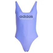 Stroje kąpielowe - adidas Damski strój kąpielowy U-Back 81.3 cm - miniaturka - grafika 1