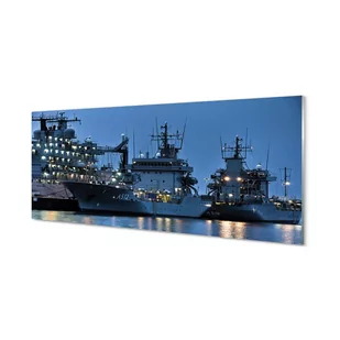 Płyta szklana do kuchni Statki morze niebo 125x50 cm - Dekoracje domu - miniaturka - grafika 1
