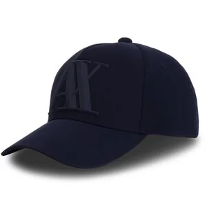 Czapka z daszkiem Armani Exchange 954079 CC518 37735 Granatowy - Czapki damskie - miniaturka - grafika 1