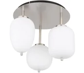 Lampy sufitowe - Globo 15345-3DNO - Żyrandol natynkowy BLACKY 3xE14/40W/230V chrom - miniaturka - grafika 1