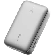 Powerbanki - Aukey Powerbank 20000 mAh o mocy 22.5W z USB-C PB-Y57 WH Spark Mini 20000 - miniaturka - grafika 1