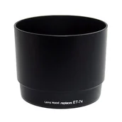 Osłony przeciwsłoneczne do aparatów - JJC LH-74 osłona obiektywu Czarny - miniaturka - grafika 1