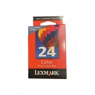 Tusze oryginalne - 18C1524E LEXMARK 24 WKŁAD ATRAMENTOWY TRÓJKOLOROWY - miniaturka - grafika 1