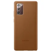 Etui i futerały do telefonów - Samsung Galaxy Note20 Leather Cover EF-VN980LA brązowy przedsprzedaż EF-VN980LAEGEU - miniaturka - grafika 1