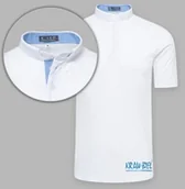 Szaty liturgiczne - Koszula kapłańska POLO z koloratką - krótki rękaw, różne kolory - miniaturka - grafika 1