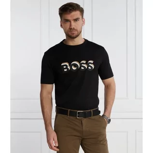 Koszulki męskie - BOSS T-shirt Tiburt 427 | Regular Fit - grafika 1