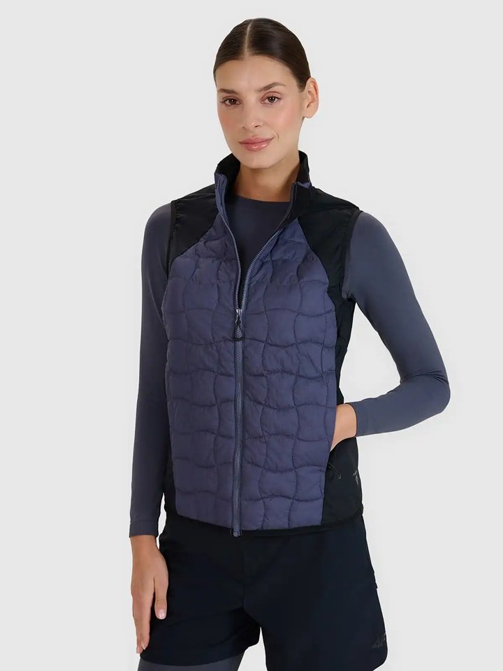 4F Kamizelka trekkingowa w kolorze antracytowym