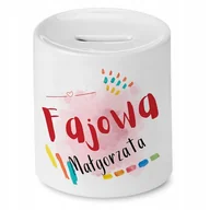 Skarbonki - Skarbonka Dla Małgorzaty Urodziny Idealny Prezent z Nadrukiem ze Zdjęciem - miniaturka - grafika 1