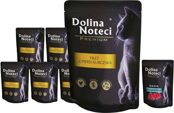 Dolina Noteci Premium z kurczakiem 10x85 + tuńczyk 85g