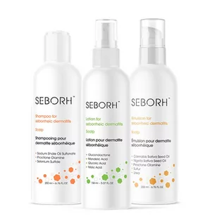 Farmacia Verde Seborh - Zestaw 3 dermokosmetyków na łojotokowe zapalenie skóry głowy (szampon, emulsja do skóry głowy, płyn do skóry głowy). - Problemy skórne - miniaturka - grafika 1