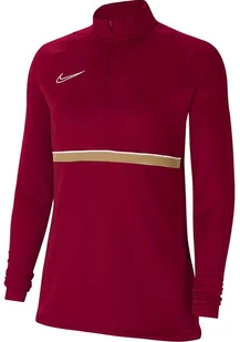 Bluza damska Nike Dri-Fit Academy bordowa CV2653 677-L - Bluzy damskie - miniaturka - grafika 1