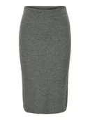 Spódnice - ONLY Spódnica ołówkowa Emma 15233600 Szary Slim Fit - miniaturka - grafika 1