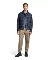 Kurtki męskie - G-STAR RAW Flight Combat Kurtka Mężczyźni, Niebieski (Worn In Ocean Reef D22066-B988-D348), XS - miniaturka - grafika 1