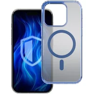 Etui i futerały do telefonów - Etui 3MK Frosty MagCase do Apple iPhone 13 Pro Max Niebieski - miniaturka - grafika 1