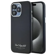 Etui i futerały do telefonów - Etui KARL LAGERFELD Hotel RSG do Apple iPhone 15 Pro Max Czarny - miniaturka - grafika 1