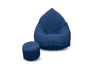 Pufa sako XXXXL worek + gratis outdoor granat - Pufy i podnóżki - miniaturka - grafika 1