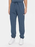Spodnie sportowe męskie - Reebok Spodnie dresowe Archive Essentials IM1526 Niebieski Regular Fit - miniaturka - grafika 1
