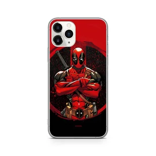 Etui na Apple iPhone 11 Pro MARVEL Deadpool 006 - Etui i futerały do telefonów - miniaturka - grafika 1