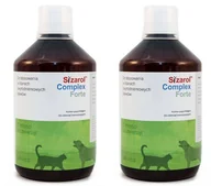 Suplementy i witaminy dla psów - BIOVICO Sizarol Complex Forte 2x500ml - miniaturka - grafika 1
