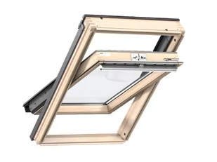 Okno obrotowe GGL 3070Q Velux drewniane z górnym otwieraniem antywłamaniowe GGL SK10 3070Q - Okna - miniaturka - grafika 1