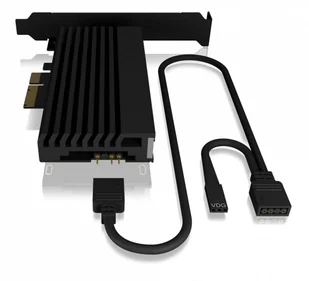 Karta Rozszerzeń Pcie Argb IB-PCI224M2-ARGB - Adaptery i przejściówki - miniaturka - grafika 3