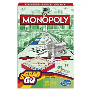 Hasbro Monopoly Grab and Go - Gry planszowe - miniaturka - grafika 1