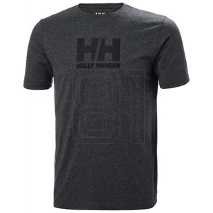 Koszulka Helly Hansen Logo M 33979 982 S - Koszulki męskie - miniaturka - grafika 1