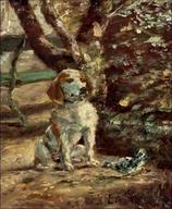Plakaty - Galeria Plakatu, Plakat, The Artist_s Dog Flèche, Henri de Toulouse-Lautrec, 61x91,5 cm - miniaturka - grafika 1