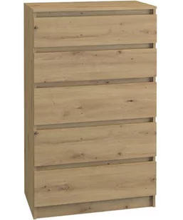 KOMODA SZAFKA REGAŁ 5 SZUFLAD M5 DĄB ARTISAN - Komody KOMODA SZAFKA REGAŁ 5 SZUFLAD M5 DĄB ARTISAN - Komody - miniaturka - grafika 1