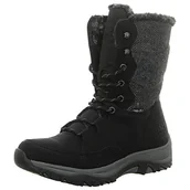 Buty trekkingowe damskie - Rieker Damskie buty trekkingowe M9643, czarne, rozmiar 41 UE - miniaturka - grafika 1