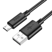 Kable USB - Kabel USB A do Micro USB Hoco 2,4A 2 m X88 czarny - miniaturka - grafika 1