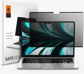 Filtry prywatyzujące - Spigen SafeView 1 Pack - MacBook Air 13" M4/M3/M2 AFL06253 - miniaturka - grafika 1
