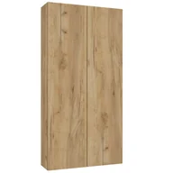 Szafki łazienkowe - Szafka łazienkowa wisząca 60x20x120 cm Duo Dąb złoty Defra - miniaturka - grafika 1