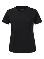 Koszulki sportowe damskie - Schöffel Koszulka funkcyjna kolorze czarnym - miniaturka - grafika 1