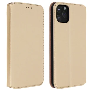 Etui z podstawką Classic Edition z miejscem na kartę do Apple iPhone 11 Pro Max - złote - Etui i futerały do telefonów - miniaturka - grafika 1