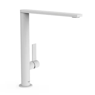 Bateria umywalkowa nablatowa Tres Project biały mat 21140501BM - Baterie umywalkowe - miniaturka - grafika 1
