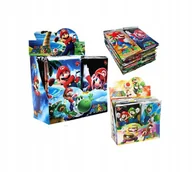 Czasopisma - KARTY MARIO I LUIGI   gra 288 szt Box Zestaw - miniaturka - grafika 1