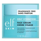 Kremy do twarzy - e.l.f., Krem nawilżający do twarzy, bez zapachów, aksamitny, nie tłusty, lekki, odżywczy, nawilża, zmiękcza, szybko się wchłania, odpowiedni do wszystkich rodzajów skóry, 50 g - miniaturka - grafika 1