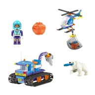 Klocki - Klocki przygoda w Arktyce 321 elementów, fascynująca seria, kompatybilne z innymi znanymi klockami - miniaturka - grafika 1