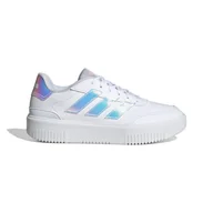Półbuty damskie - Damskie Buty ADIDAS COURTBLOCK BOLD JI2205 – Biały - miniaturka - grafika 1