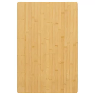 vidaXL Blat do stołu, 60x100x2,5 cm, bambusowy - Meble modułowe i akcesoria - miniaturka - grafika 1