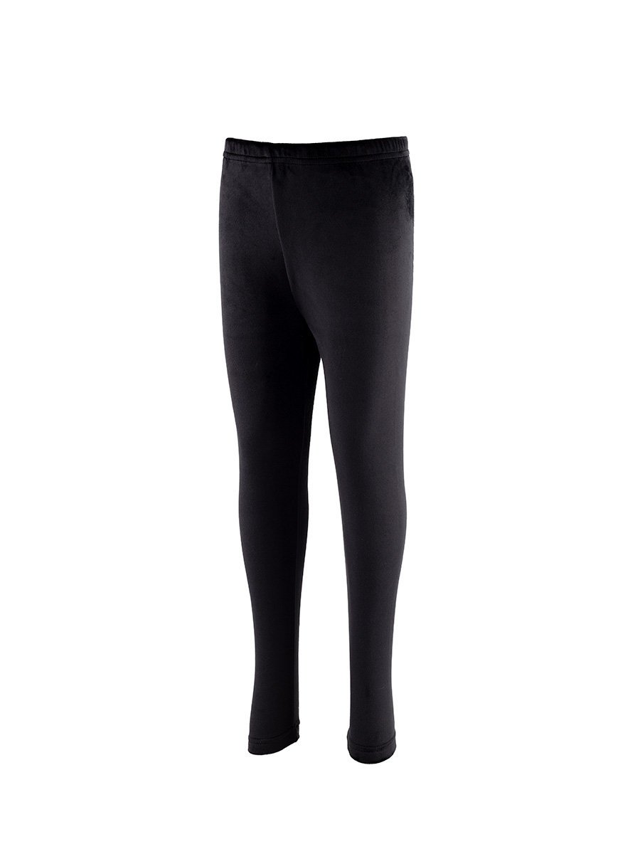 Dziewczęce legginsy welurowe czarne Tup Tup