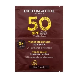 Dermacol Sun Milk SPF50 preparat do opalania ciała 2x15 ml unisex - Balsamy i kremy do opalania - miniaturka - grafika 1