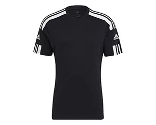 Adidas GN5720 SQUAD 21 JSY SS T-shirt męski czarny/biały M GN5720 - Koszulki męskie - miniaturka - grafika 1